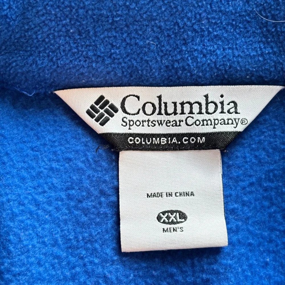 Columbia Mens Fleece Jacket XXL Florida Gators Full Zip Collegiate NCAA 20435